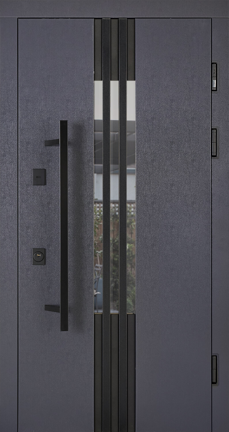 Вхідні двері з терморозривом модель Revolution комплектація Termix ABWEHR (LP6)