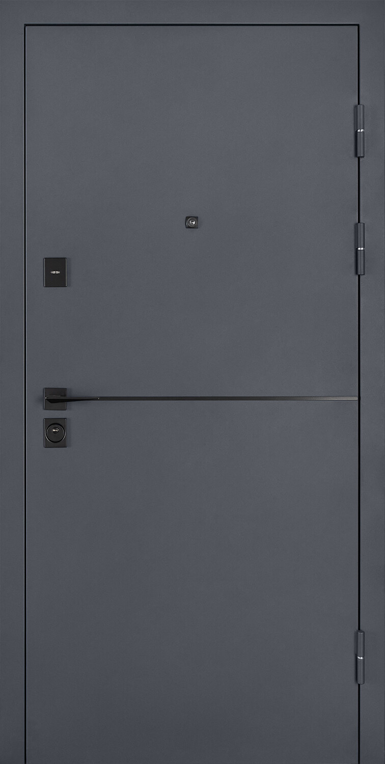 Вхідні металеві двері з терморозривом модель Solid комплектація Defender ABWEHR (KTM-76)