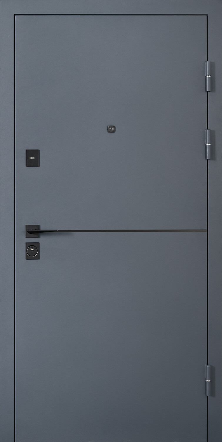 Вхідні металеві двері з терморозривом модель Solid комплектація Defender ABWEHR (KTM76)