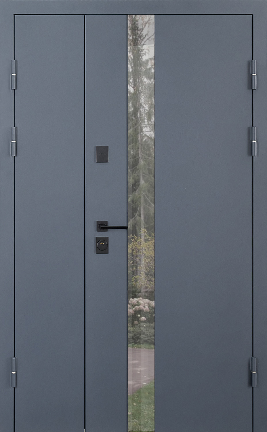 Вхідні двері модель Nordi Glass комплектація Defender 1200 ABWEHR (506)