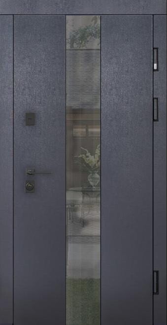 Вхідні двері з терморозривом модель Queen комплектація Termix ABWEHR (LP5)