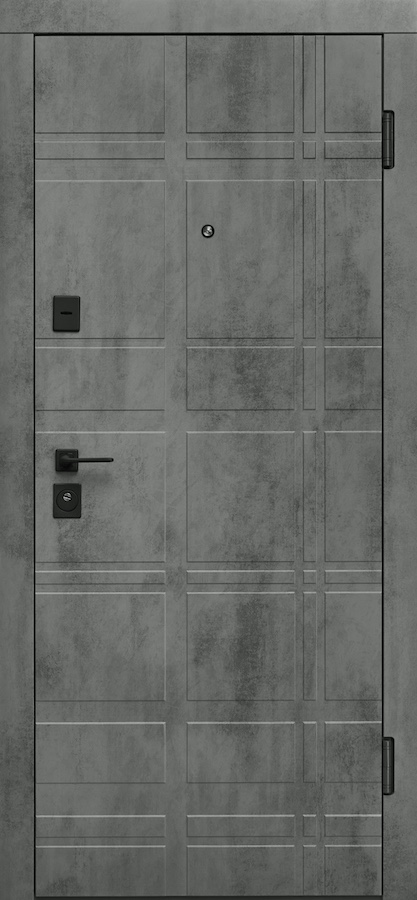 Вхідні двері Форт Нокс - Форт Нокс ”Оптіма” Глазго оксид темний / оксид світлий