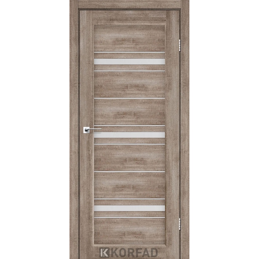 Міжкімнатні двері Korfad / FLORENCE FL-02, біле скло